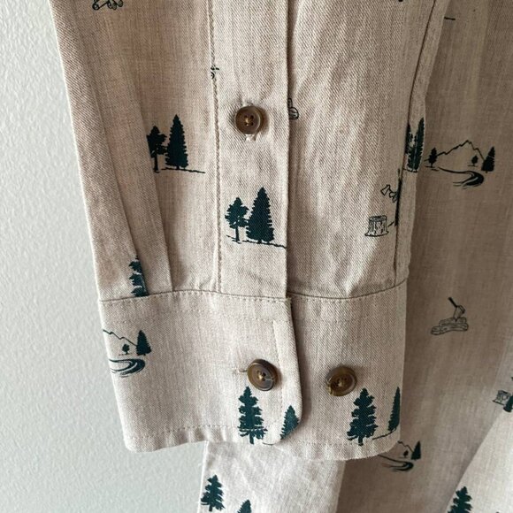 NWT Simons Le31 | Vision 100% Organic Cotton | Casual Button Down Shirt | Size L - Picture 10 of 14